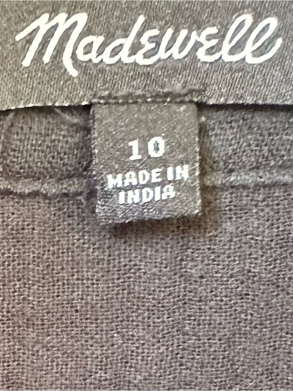 Madewell Black Button-Front Tiered Maxi Dress - Picture 3 of 3